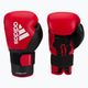 Рукавиці боксерські adidas Hybrid 250 Duo Lace червоні ADIH250TG 3