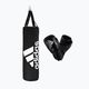 Боксерський набір дитячий adidas Youth Boxing Set мішок + рукавиці  чорно-білий ADIBPKIT10-90100