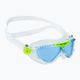 Маска для плавання дитяча Aquasphere Vista transparent/bright green/blue MS5080031LB