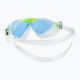 Маска для плавання дитяча Aquasphere Vista transparent/bright green/blue MS5080031LB 4