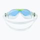 Маска для плавання дитяча Aquasphere Vista transparent/bright green/blue MS5080031LB 5