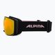 Маска лижна Alpina Estetica Q-Lite black/rose matt/rainbow sph 4