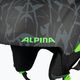 Шолом лижний дитячий Alpina Pizi black/green camo matt 9