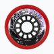 Колеса для роликових ковзанів Powerslide HURRICANE 80mm/85A 4 шт. червоні 905194