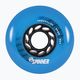 Колеса для роликових ковзанів Powerslide Spinner 80mm/88A 4 шт. блакитні 905386
