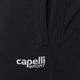 Чоловічі футбольні штани Capelli Basics для дорослих завужені з французької махри чорні/білі 3