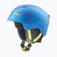 Дитячий гірськолижний шолом UVEX Manic Pro синій/лаймовий матовий 6