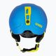Дитячий гірськолижний шолом UVEX Manic Pro синій/лаймовий матовий 3