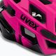 Шолом велосипедний чоловічий Uvex Race 7 рожевий 41/0/968/06 7