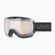 Маска лижна UVEX Downhill 2100 V black/mirror silver variomatic/clear 55/0/391/2230 7