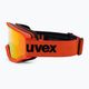 Маска лижна UVEX Athletic FM fierce red mat/mirror orange 55/0/520/3130 4