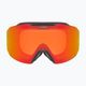 Лижні окуляри UVEX Evidnt Attract CV S2 чорні матові/дзеркально-червоні/контрастно-помаранчеві/прозорі 2