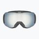 Гірськолижні окуляри UVEX Downhill 2100 CV чорні матові/дзеркальні білі/зелені 2