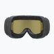 Гірськолижні окуляри UVEX Downhill 2100 CV чорні матові/дзеркальні білі/зелені 3