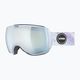 Жіночі гірськолижні окуляри UVEX Downhill 2100 CV WE S2 arctic blue матовий/дзеркальний білий/colorvision green