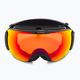Гірськолижні окуляри UVEX Downhill 2100 CV S2 чорні блискучі/дзеркально-червоні/помаранчеві 2