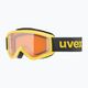 Дитячі гірськолижні окуляри UVEX Speedy Pro жовті/лазерголд