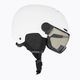 Гірськолижний шолом UVEX Wanted Visor Pro V білий матовий/варіоматовий дим 4