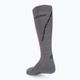 Компресійні шкарпетки для бігу чоловічі CEP Reflective сірі WP502Z 2