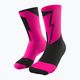 Шкарпетки для бігу DYNAFIT No Pain No Gain SK pink glo/black out