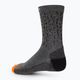 Шкарпетки трекінгові чоловічі Salewa MTN TRN Sal. AM Crew сіро-коричневі 00-0000069029 3