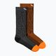 Шкарпетки трекінгові чоловічі Salewa MTN TRN Sal. AM Crew сіро-коричневі 00-0000069029 8