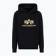 Кофта чоловіча Alpha Industries Basic Carbon Hoody black/gold 3