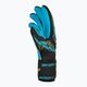 Воротарські рукавиці Reusch Attrakt Aqua Finger Support чорні/золоті/аква 4