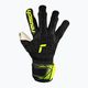 Воротарські рукавиці Reusch Attrakt Freegel Gold Finger Support Junior чорні/безпечно-жовті 2