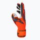 Дитячі воротарські рукавиці Reusch Attrakt Solid Finger Support Junior hyper orng/elec сині 4