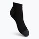 Компресійні шкарпетки для бігу жіночі CEP Low-Cut 3.0 чорні WP4AVX2