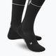 Компресійні шкарпетки для бігу жіночі CEP Heartbeat чорні WP20KC3 7