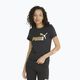 Футболка  жіноча PUMA ESS+ Metallic Logo Tee puma black/gold foll