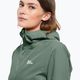 Куртка дощовик жіноча Jack Wolfskin Pack & Go Shell зелена 1111514_4151_005 3