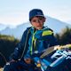 Куртка дощовик дитяча Jack Wolfskin Active Hike синьо-зелена 1609251 3