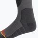 Трекінгові шкарпетки Jack Wolfskin Ski Merino H C темні/сірі 4
