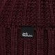 Жіноча зимова шапка Jack Wolfskin Highloft Knit Beanie boysenberry 4