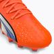 Футбольні бутси дитячі PUMA Ultra Pro FG/AG Jr ultra orange/puma white/blue glimmer 7