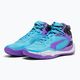 Кросівки для баскетболу чоловічі PUMA Playmaker Pro Mid purple glimmer/bright aqua/strong gray/white 8