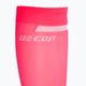 Шкарпетки компресійні бігові чоловічі CEP Tall 4.0 pink/black 3
