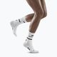 Шкарпетки компресійні бігові жіночі CEP 4.0 Mid Cut white 5