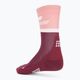 Шкарпетки компресійні бігові жіночі CEP 4.0 Mid Cut rose/dark red 2