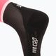 Шкарпетки компресійні бігові жіночі CEP 4.0 Mid Cut pink/black 4