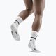Шкарпетки компресійні бігові чоловічі CEP 4.0 Mid Cut white 2