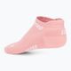 Шкарпетки компресійні бігові жіночі CEP 4.0 No Show rose 3