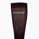 Шкарпетки компресійні жіночі CEP Infrared Recovery black/red 7