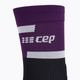 Шкарпетки компресійні бігові жіночі CEP 4.0 Mid Cut violet/black 4
