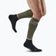 Шкарпетки компресійні бігові чоловічі CEP Tall 4.0 olive/black 5