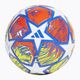 Футбольний м'яч adidas UCL League Junior 290 23/24 білий/блакитний/помаранчевий розмір 4