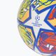 Футбольний м'яч adidas UCL League Junior 290 23/24 білий/блакитний/помаранчевий розмір 4 3